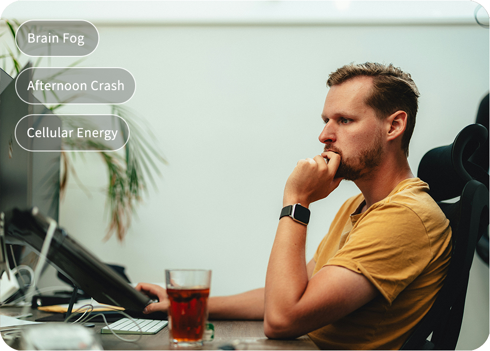 <em>"Trying all I can to avoid 3–5 pm meetings. That's the time my energy dips, my brain fogs up, and everything pans out in slow motion around me."</em>